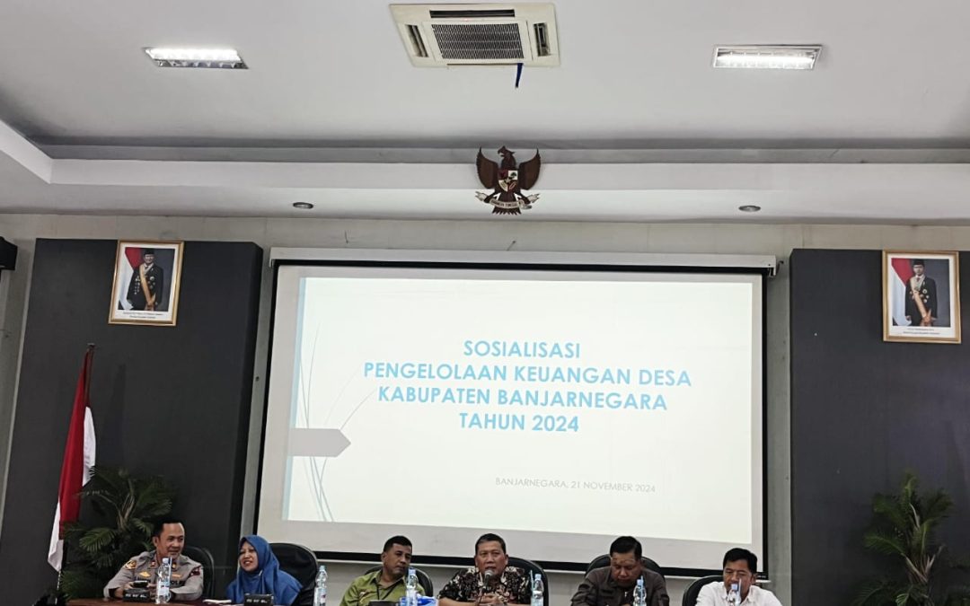 Rakor Pengelolaan Data Kesejahteraan Sosial Kabupaten Banjarnegara Tahun 2024