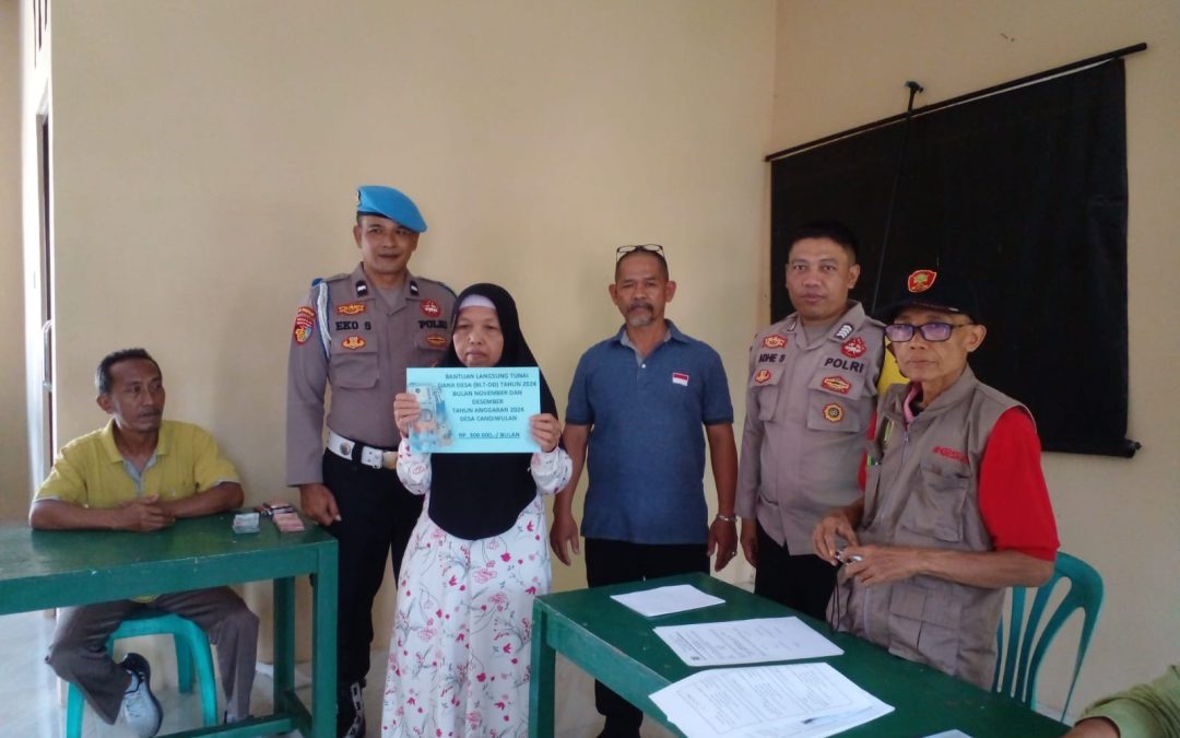 Penyalura BLT DD Desa Candiwulan Tahap 11 dan 12 Tahun 2024