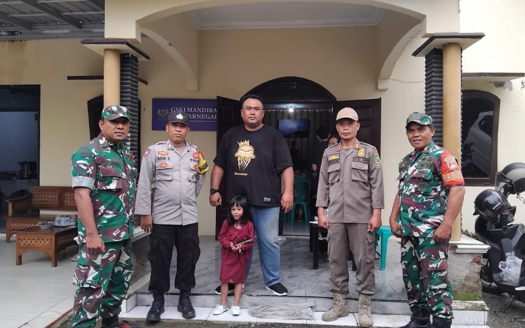 Giat Pengamanan Ibadah Natal di Gereja Protestan (GPDI) Desa Somawangi Kecamatan Mandiraja Tahun 2024