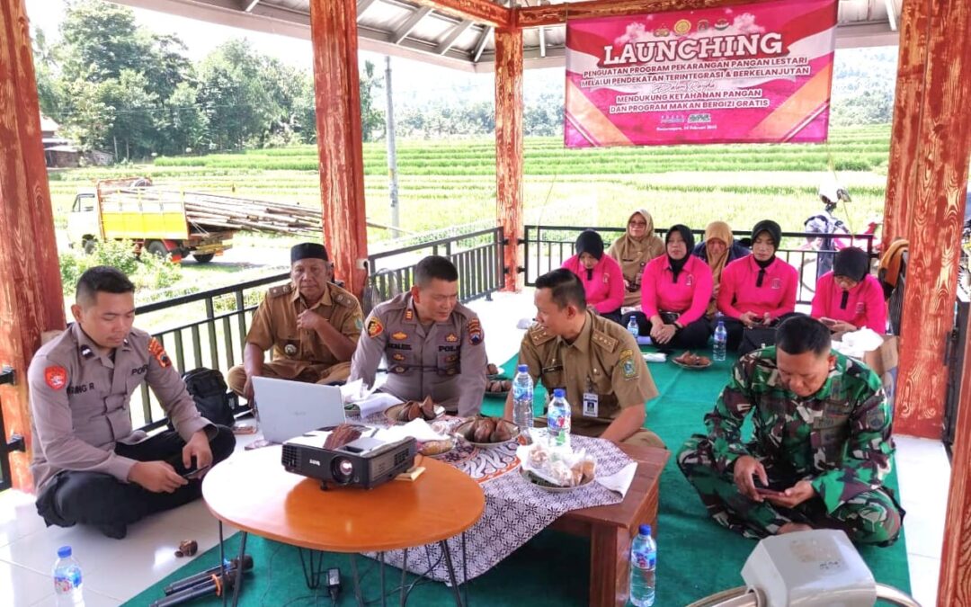 Launching Penguatan Program Pekarangan Pangan Lestari