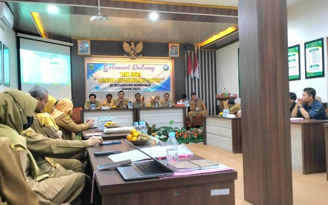 Pelaksanaan Penilaian Kecamatan Sehat Kecamatan Mandiraja