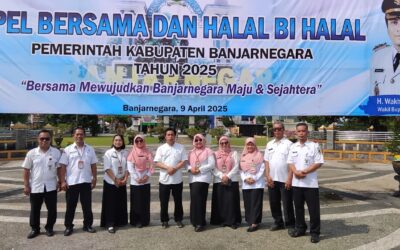 Apel Bersama dan Hala Bi Halal Pemerintah Kabupaten Banjarnegara Tahun 2025