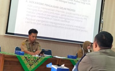 Evaluasi Kenaikan Pangkat Semester I Tahun 2025