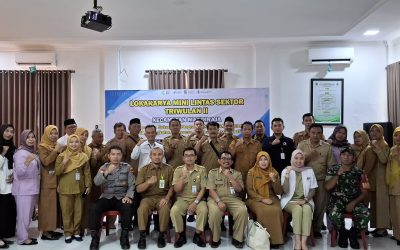 Lokakarya Mini Lintas Sektor Tri Bulan II UPTD Puskesmas 2 Mandiraja Tahun 2025