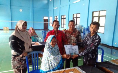 Penyaluran BLT DD Desa Kaliwungu Kecamatan Mandiraja