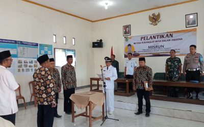 Pelantikan Mutasi Jabatan Desa Jalatunda Kadus 2 Menjadi Kaur Umum Th 2025