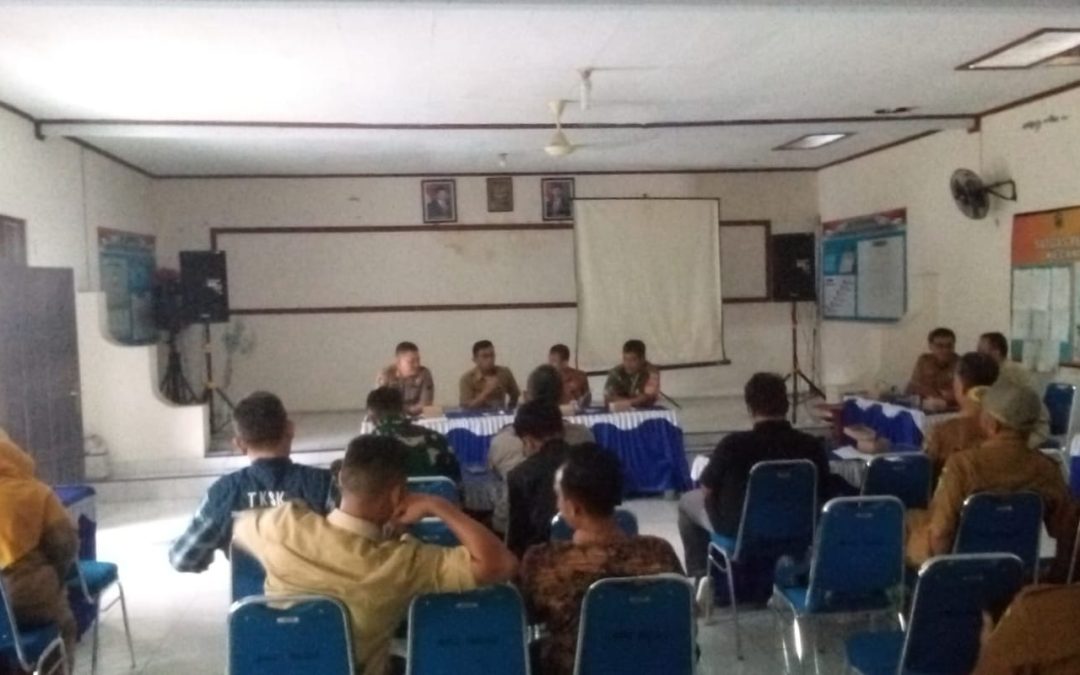 Rapat Persiapan Pelaksanaan Kegiatan Peringatan HUT ke 80 Kemerdakaan Republik Indonesia Kecamatan Mandiraja  Tahun 2025