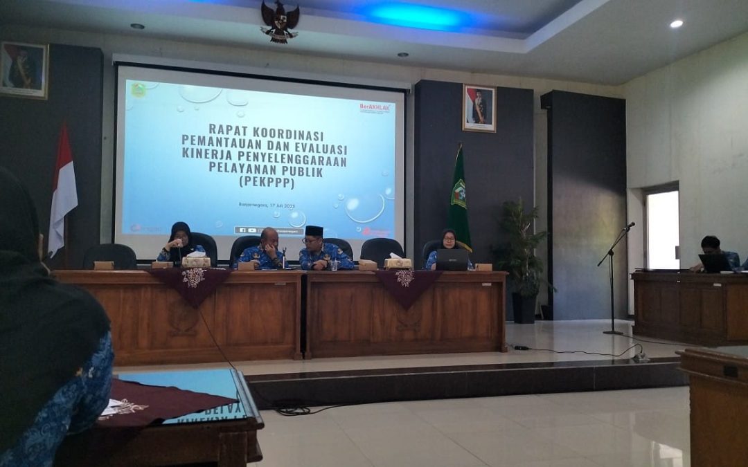 Rakor Pemantauan Dan Evaluasi Kinerja Penyelenggaraan Pelayanan Publik ( PEKPPP) Tahun 2025