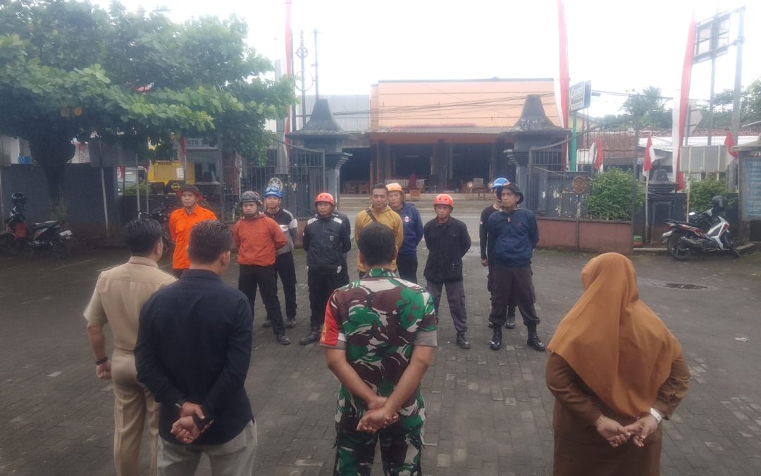 Apel Pemberangkatan Latber Pencarian, Pertolongan dan Evakuasi Korban Bencana 2025