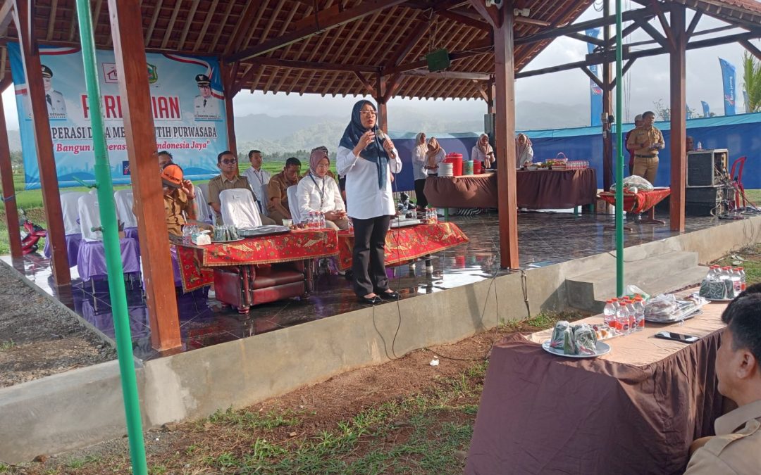 Peresmian Kopdes Merah Putih Desa Purwasaba