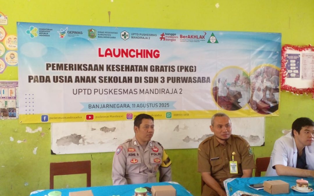 LOUNCHING Pemeriksaan Kesehatan Gratis (PKG) Puskesmas Mandiraja 2