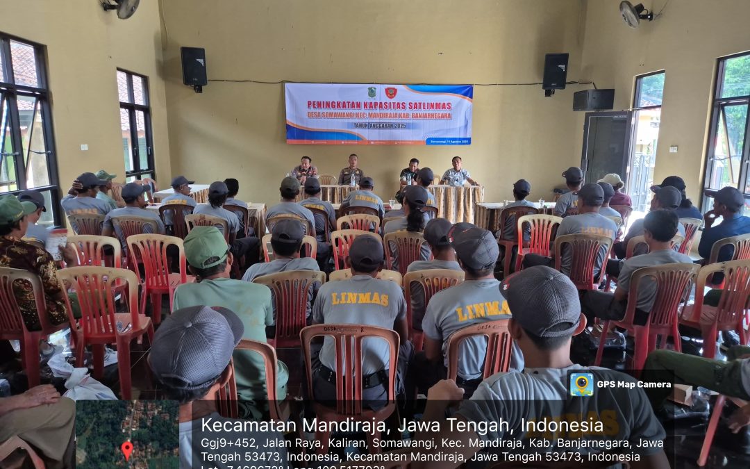 Peningkatan Kapasitas Satlinmas Desa Somawangi