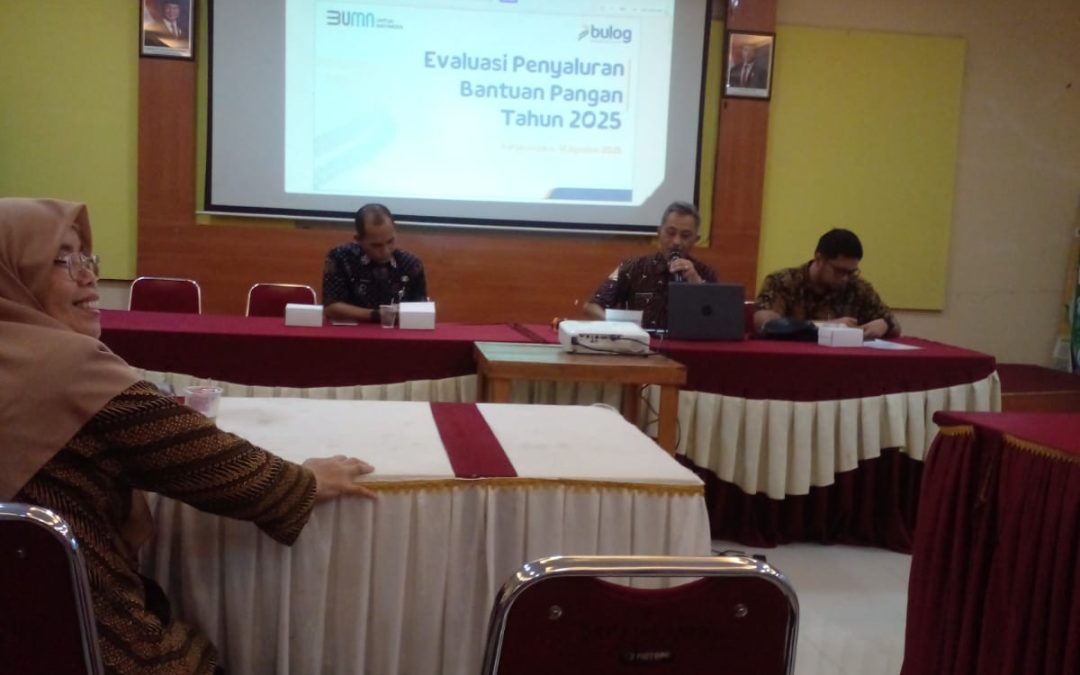 Evaluasi Penyaluran Bantuan Pangan Th 2025