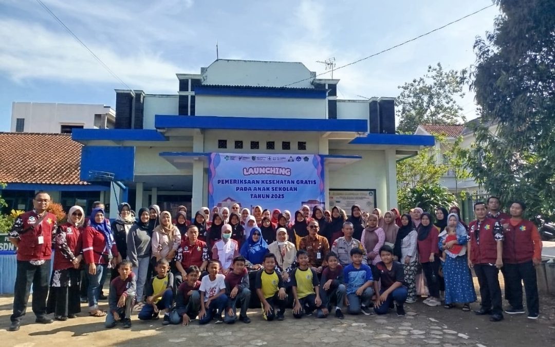 Launching CKG di SD 1 Mandiraja  Wetan