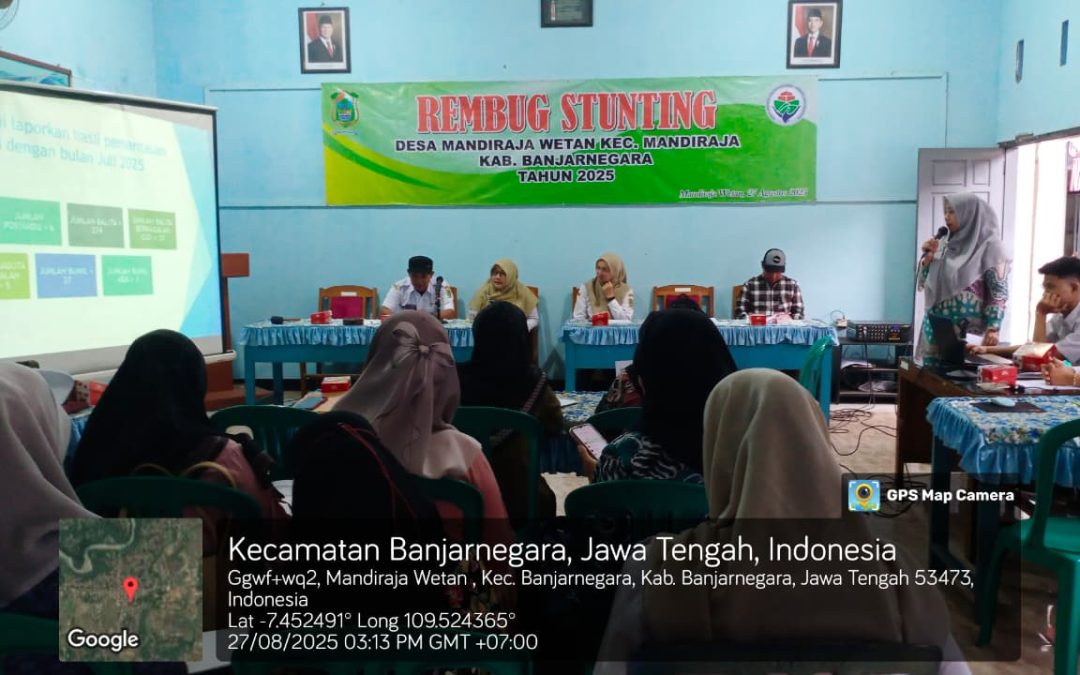 Rembug Stunting Desa Mandiraja Wetan