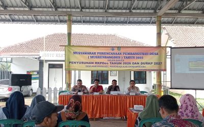 Musrenbangdes tahun 2026 desa Kertayasa.
