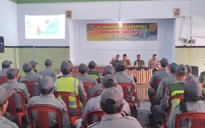 Peningkatan Kapasitas Satlinmas Desa Mandiraja Kulon