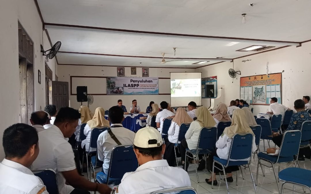 Penyuluhan Kegiatan Integrated Land Administration and Spatial Planning Project (ILASPP) Dr kantor BPN Kab. Banjarnegara