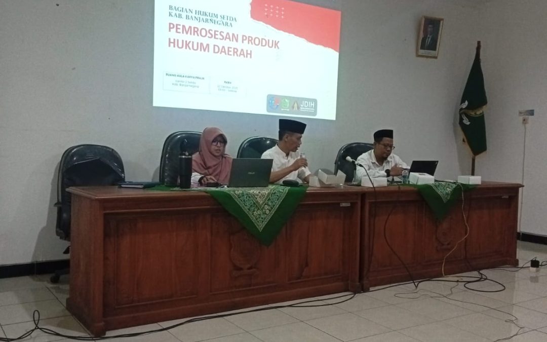Pemrosesan Produk Hukum Daerah 2025