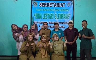 Monev Bumdes dan Desakti desa Glempang