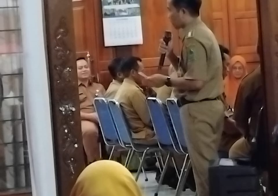 Acara Perpisahan Purna tugas Sekda Banjarnegara Bp Indarto M.Si