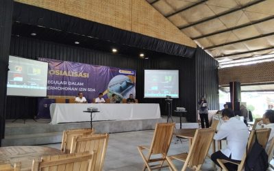 Sosialisasi Regulasi Permohonan izin SDA