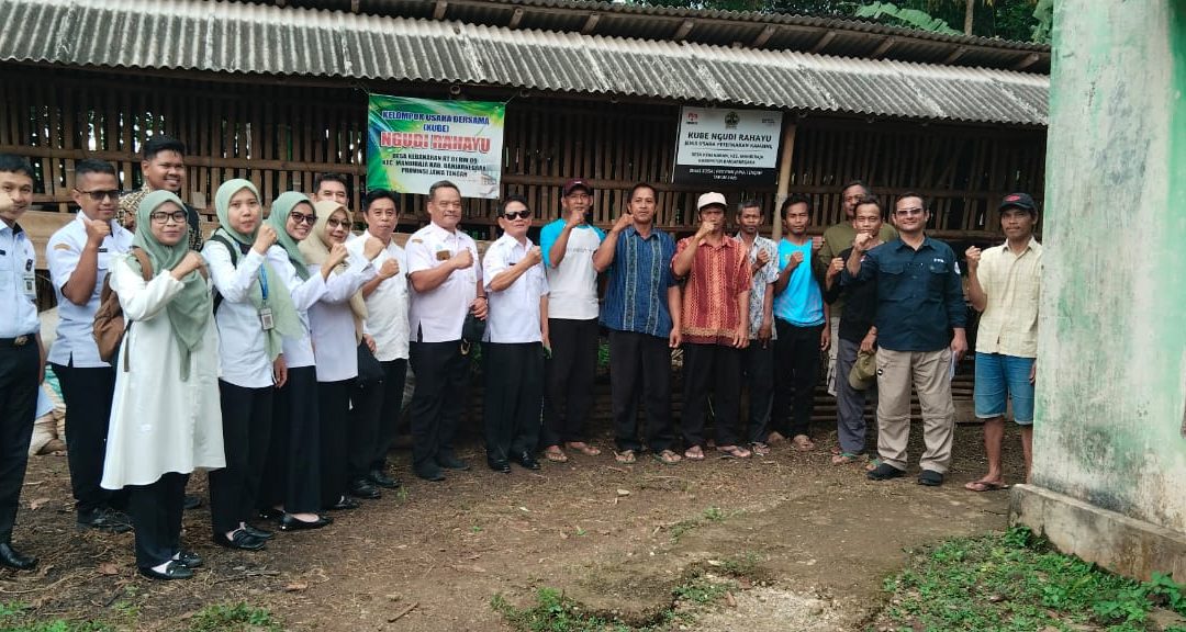 monev KUBE Kebanaran bersama Dinsos Prop dan Kabupaten