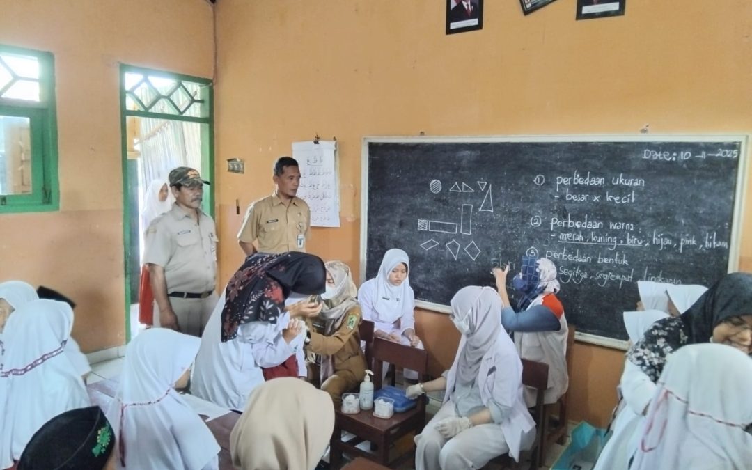 Monitoring BIAS, di MI Maarif Desa Salamerta.