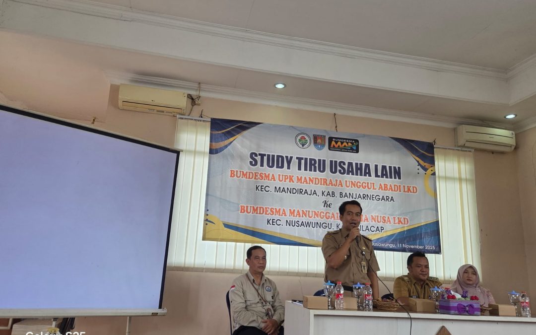 Study Tiru Usaha Lain Bumdesma Unggul Abadi kec.Mandiraja