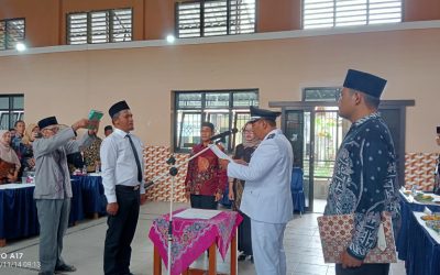 Pengambilan Sumpah dan Pelantikan  Perangkat Desa Panggisari Jabatan Kepala Dusun 4