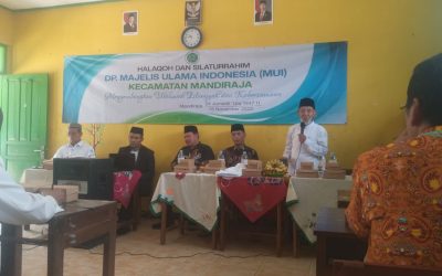 Halaqah dan Silaturahmi DP MUI Kec. Mandiraja Th.2025