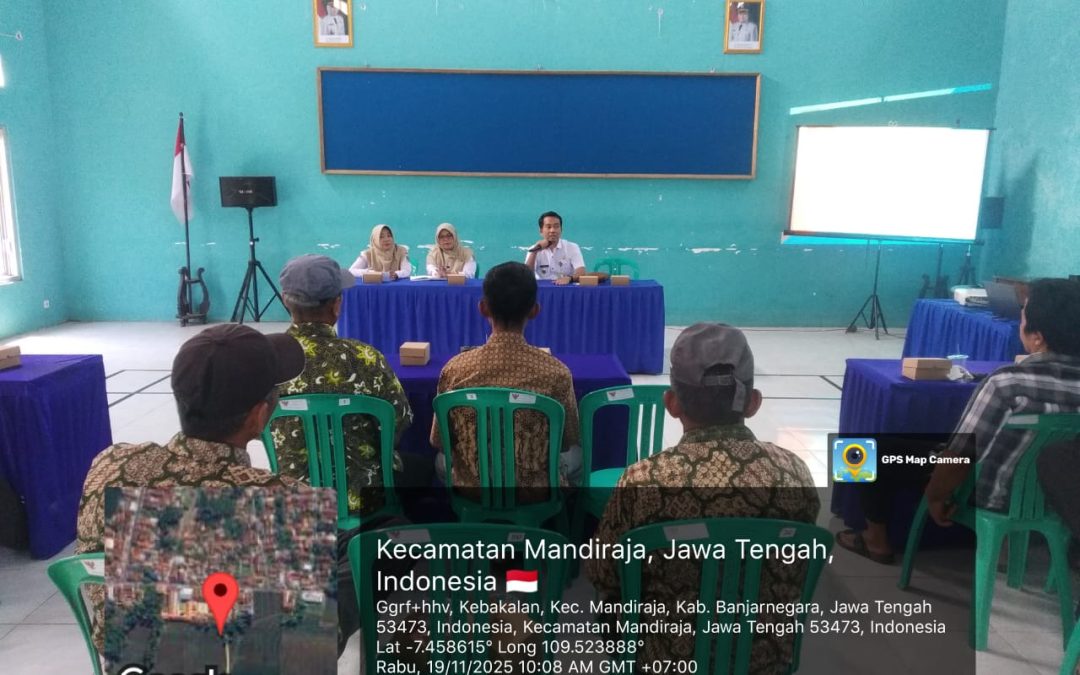 Pelatihan Linmas di desa Kebakalan 19 November 2025.