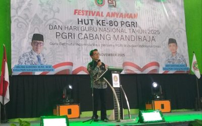 FESTIVAL ANYAMAN HUT Ke 80 PGRI dan HARI GURU NASIONAL 2025