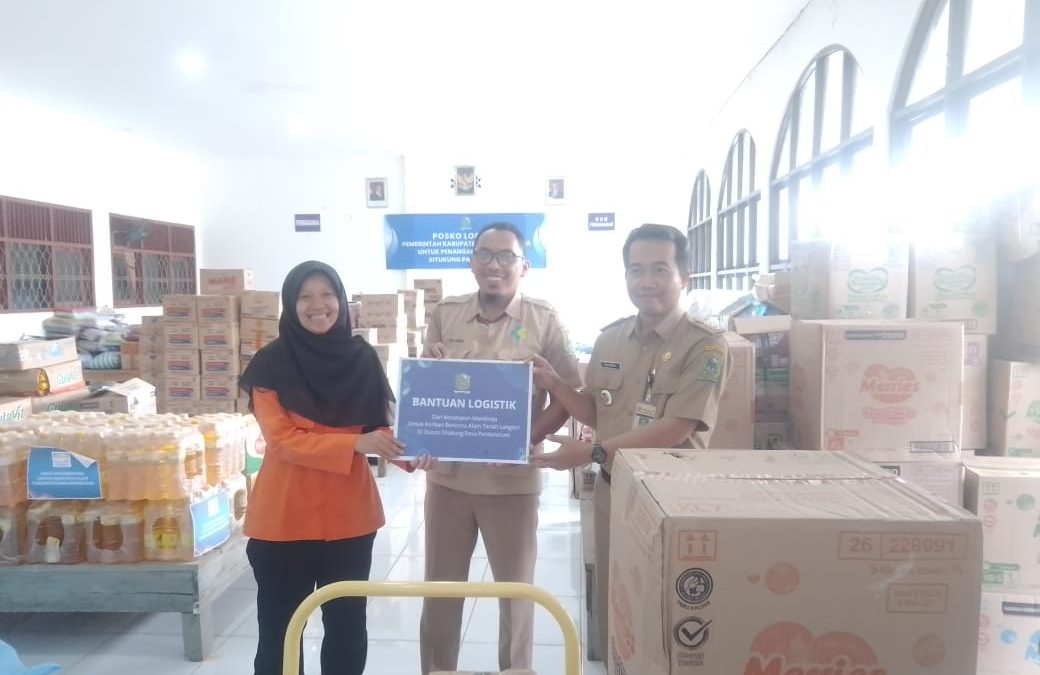 Bantuan Logistik dari Kec. Mandiraja