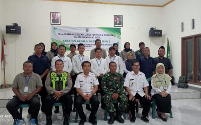 Pelaksanaan Ujian Calon Perangkat Desa Jalatunda