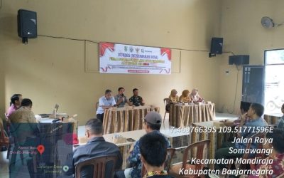 Musdes penentuan lahan pembangunan KDMP Desa Somawangi