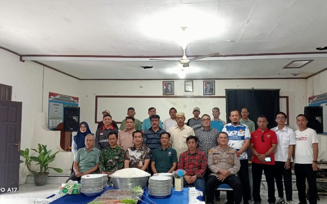 Silaturrohim dan Pisah Sambut Sekcam Mandiraja