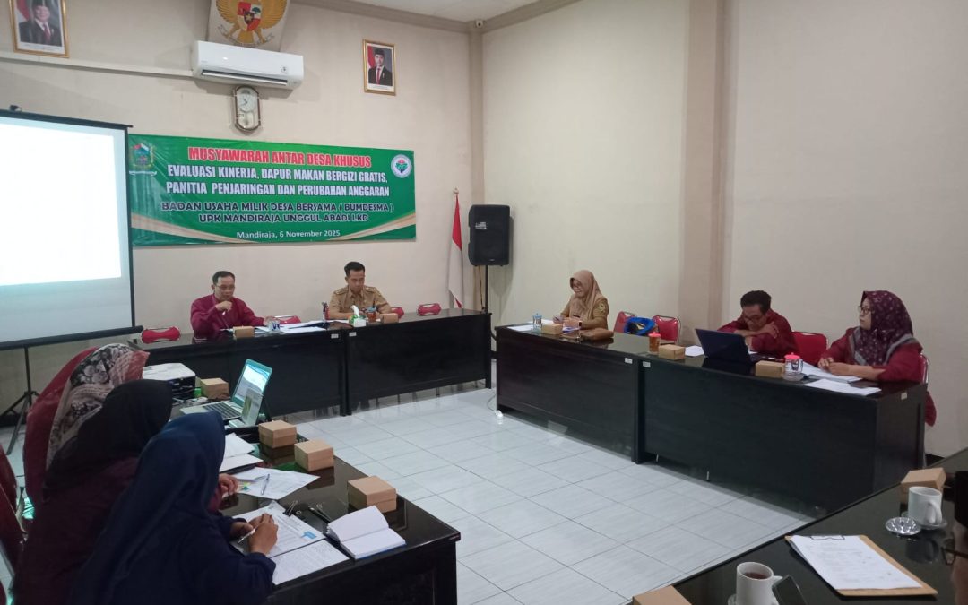 Rakor Kelembagaan Bumdesma UPK Unggul Abadi LKD,15 Desember 2025 bersama jajaran kelembagan Bumdesma,Pembina dan Penasehat.